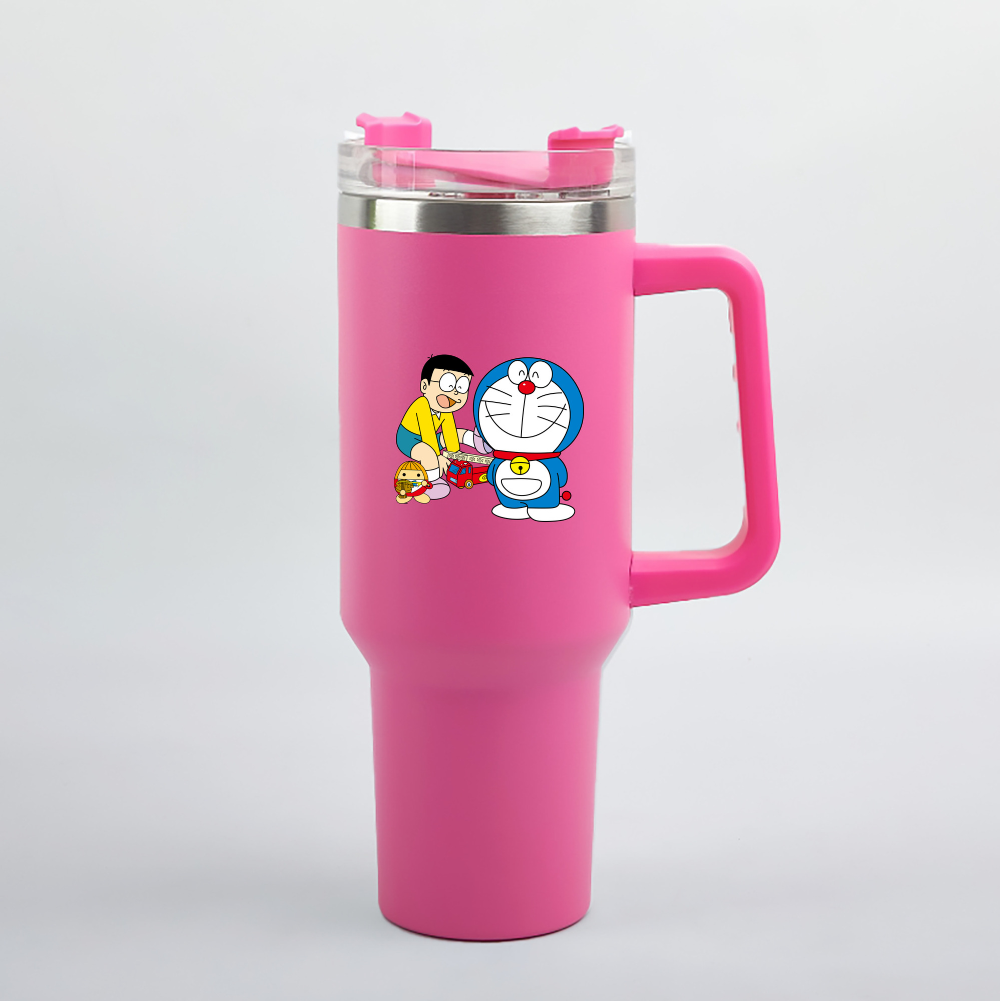 （画像用） ドラえもん Doraemon 1200mL車用タンブラー（カラープリント）